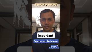 What is Support and Resistance in Intraday Trading Important Day 13 [upl. by Stefanac235]