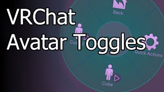 VRChat Avatar Toggles [upl. by Bartholemy]