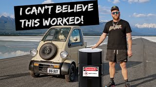 Testing a Temu Supercharger and Methanol On Worlds Smallest Truck [upl. by Hauser]