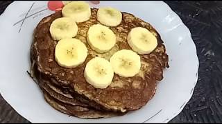 How to make banana pancakes by recipes junction in Urduhindi [upl. by Chapell827]