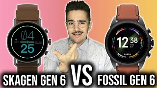 SKAGEN FALSTER GEN 6 VS FOSSIL GEN 6  Quelle montre connectée choisir ⌚⚡⌚Quelles différences [upl. by Madelene]