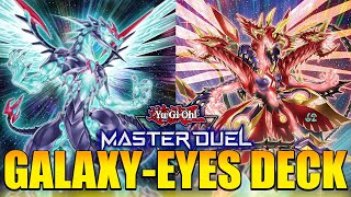 GALAXYEYES DECK PROFILE  POST GALACTIC EVOLUTION  YuGiOh Master Duel [upl. by Gnuhn500]