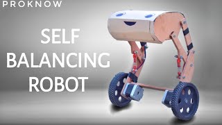 Diy Arduino Based Self Balancing Robot  PROKNOW [upl. by Santiago542]