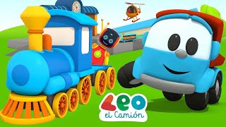 Leo el Camión  Videos Educativos para Niños  Episodios Completos y Canciones Infantiles [upl. by Acirtap]