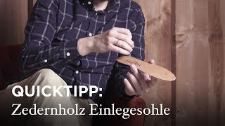 Quicktipp Einlegesohle gegen Schweißfüße [upl. by Andrien]