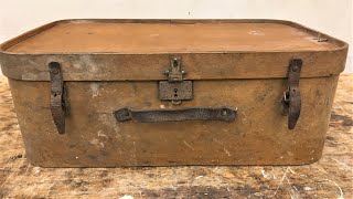 How to restore an old suitcase [upl. by Aivin]