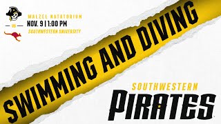 Southwestern University Swimming and Diving vs Austin College [upl. by Brodsky]