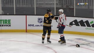 Alex Ovechkin Doesnt Drop The Gloves With Trent Frederic [upl. by Charmaine]