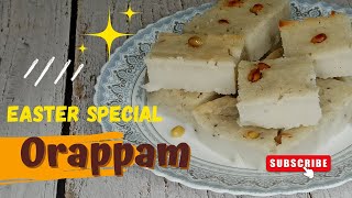 Orappam  Easy Orappam Trivandrum Style  Easter Orappam [upl. by Pesvoh]