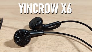 Yincrow X6 Review  Great Budget Earbuds [upl. by Dorrie]