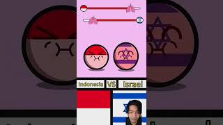 indonesia vs israel countryballs worldcup football geography [upl. by Beard]