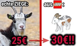 Die TOP 10 überteuerten LEGO Tiere [upl. by Rehpotsihc588]