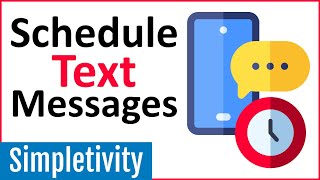 How to Schedule Text Messages to Send Later on Android shorts [upl. by Nerak998]