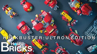 Lego Hulkbuster Ultron Edition  Speed Build  Asmr [upl. by Rawna288]