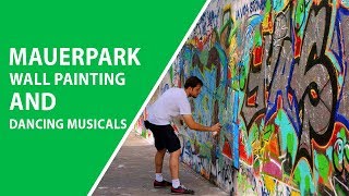 Mauerpark wall painting and dancing MusicalsMusic [upl. by Lachance]