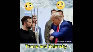 Trump and Zelensky 😁😁❤️😍😍 trump biden zelensky [upl. by Eissej]