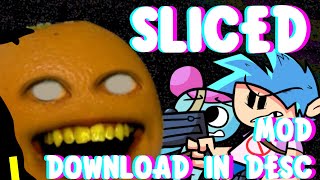 FNF Pibby  Vs Annoying Orange  SLICED DOWNLOAD IN DESC [upl. by Ralyt]