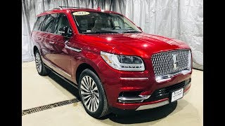 2018 Lincoln Navigator 4x4 Reserve Ruby Red Tinted CC AFT4037 Motor Inn Auto Group [upl. by Cutcliffe]