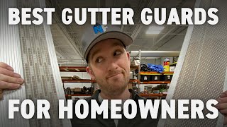 Gutter Guard Options for Homeowners Pros amp Cons [upl. by Lipkin581]