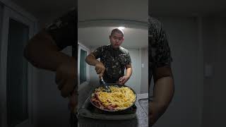 Real Carbonara리얼 까르보나라 mukbang food cooking 먹방 funny eating 까르보나라 carbonara [upl. by Dhruv]