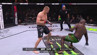 Sergei Pavlovich vs Jairzinho Rozenstruik  UFC Saudi Arabia Full Fight Recap amp Highlights [upl. by Nerval180]