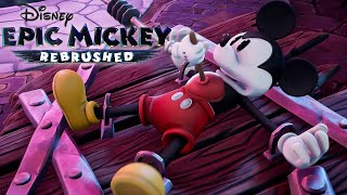 Disney Epic Mickey Rebrushed  Walkthrough Part 01 4K Best Graphic PC [upl. by Viviene]