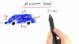 Maximum Speed  Intro to Physics [upl. by Karwan]