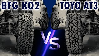 Toyo Open Country AT3 vs BF Goodrich KO2 AllTerrain [upl. by Cuda868]