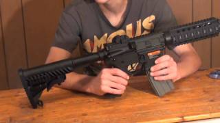 APS M4 CQB Electric BlowBack Airsoft AEG Review [upl. by Ozmo487]