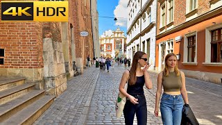 Krakow Walking Tour  Summer 2024  Polands Most Beautiful City 4K HDR [upl. by Aital679]