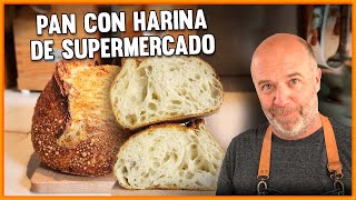 De cero a panadero profesional el secreto para hacer pan de masa madre con harina de supermercado [upl. by Nylecsoj]