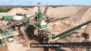 Resolve Aggregates Modular Sand Wash Plant Texas  CDE Projects [upl. by Tevis]