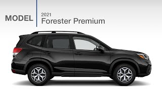 2021 Subaru Forester Premium  Trim Review [upl. by Eileen]