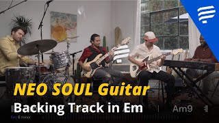 NeoSoul Guitar Jam Track key of Em [upl. by Viviane]