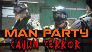 MAN Party Cajun Terror Airsoft  NODE [upl. by Vasiliu]