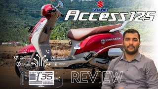 SUZUKI ACCESS 125 MALAYALAM REVIEW [upl. by Meng]