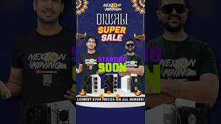 CHEAPEST ASIC MINERS EVER🔥 DIWALI SUPER SALE 2024 Starts soon 🚀 Crypto mining India 🇮🇳 [upl. by Hildebrandt596]