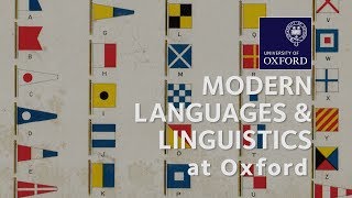 Modern Languages and Linguistics at Oxford University [upl. by Ettezzus657]