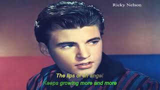 I Need You Ricky Nelson Karaoke [upl. by Leirad]