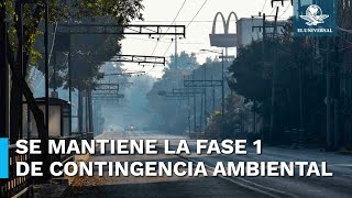 Continúa Fase 1 de Contingencia Ambiental por Ozono para este domingo 25 de febrero [upl. by Walt]