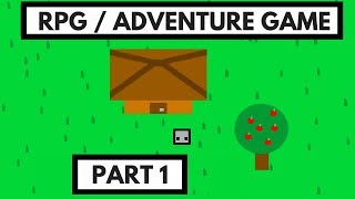 Scratch Tutorial How to Make a RPGAdventure Game Part 1 [upl. by Aidualk]