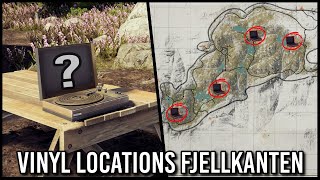 All Vinyl Spawn Locations on Fjellkanten  Vigor [upl. by Lebasile]