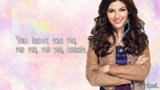 Victoria Justice  Faster Than Boyz Lyrics [upl. by Penrod]