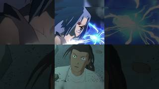 Cursed Seal Sasuke Clashes with Hashirama narutostorm4 naruto [upl. by Ahsinnor]