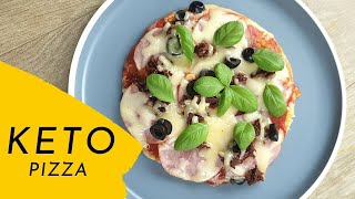 KETO pizza z patelni w 10 minut [upl. by Jonathon]