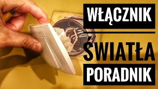 JAK PODŁĄCZYĆ WŁĄCZNIK ŚWIATŁA BEZ CUDOWANIA  ForumWiedzy [upl. by Aihsela]