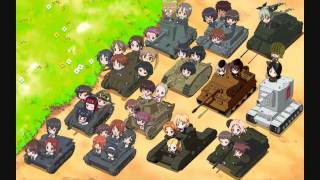 Girls und panzer Ost Tank anthem [upl. by Ayidan]