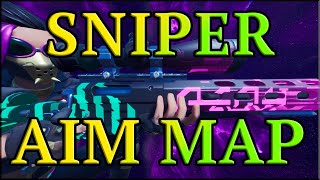 Fortnite Sniper Aim Map  Fortnite Creative Map  285638080583 [upl. by Hulbert]