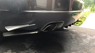 Acura TL Custom Rear Diffuser [upl. by Amann]