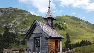 Bregenzerwald Wanderung Von der Roßstelle Bergstatioen Mellaubahn zur Alpe Kanis und Alpe Wurzach [upl. by Jablon68]